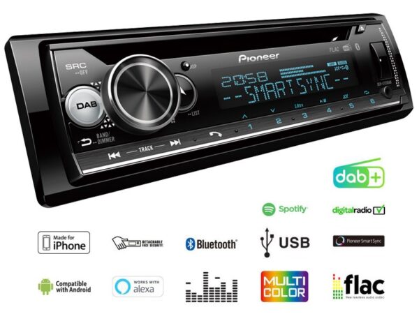 PIONEER Autoradio 1 DIN DEH-S720DAB