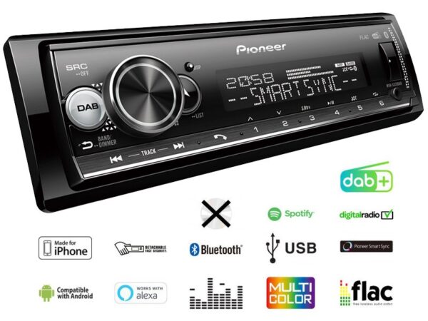 PIONEER Autoradio MVH-S520DAB