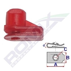 ROMIX Clip, Zier-/Schutzleiste C60100 MERCEDES-BENZ,BMW,OPEL,E-Klasse Limousine (W212),5 Touring (F11),5 Limousine (F10),7 (F01, F02, F03, F04)