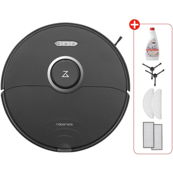 S8,Roboter-Staubsauger Schwarz 6000 Pa Leistung DuoRoller®-Bürste VibraRise® System PreciSense® LiDAR® Navigation 3D-Kartierung(Aufrüstung auf S7)