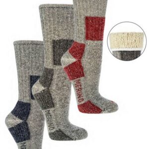 Socks 4 Fun Wandersocken Trekking Wandersocken 85% Merinowolle 1 Paar (1-Paar, 1 Paar)