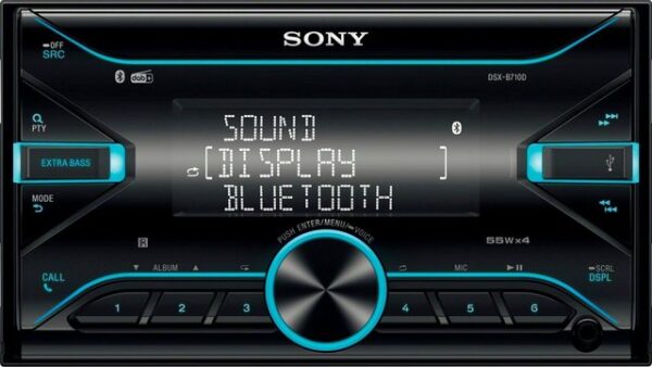 Sony DSXB710KIT Autoradio (Digitalradio (DAB), FM-Tuner, 55 W)