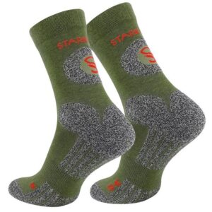 Stark Soul® Wandersocken 2 Paar Wandersocken, Trekking Outdoor Socken - Hiking (2 Paar) eingewebtes Logo