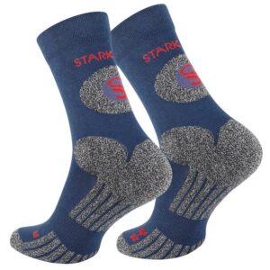 Stark Soul® Wandersocken 2 Paar Wandersocken, Trekking Outdoor Socken - Hiking (2 Paar) eingewebtes Logo