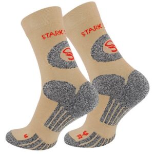 Stark Soul® Wandersocken 2 Paar Wandersocken, Trekking Outdoor Socken - Hiking (2 Paar) eingewebtes Logo