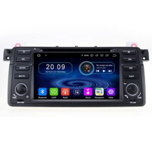 TAFFIO Für BMW E46 M3 7" Touchscreen Android Autoradio DVD USB GPS Navigation Einbau-Navigationsgerät