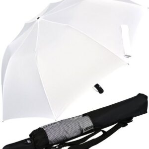 iX-brella Taschenregenschirm Trekking Golf-Taschenschirm XXL mit Umhängetasche, mit riesigem 124cm Dach-Durchmesser