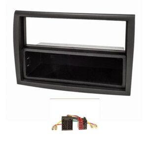 tomzz Audio Radioblende Set passt für Fiat Ducato Peugeot Boxer Citroen Jumper Rel Autoradio