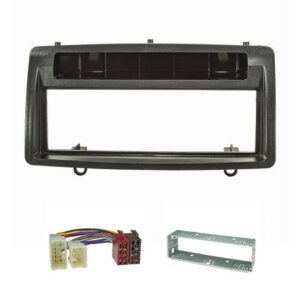 tomzz Audio Radioblende Set passt für Toyota Corolla E12 E120 Bj.2002-2007 schwarz Autoradio