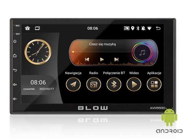 BLOW Multimedia Autoradio 2 DIN 78-320#