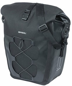 Basil Einzelfahrradtasche Navigator Waterproof L Schwarz