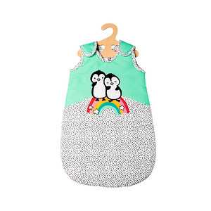 Heless® Schlafsack Pinguin Pünktchen Puppenzubehör