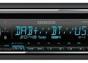 Kenwood KDC-BT760DAB CD MP3 DAB+ Bluetooth USB iPod AUX-IN1-DIN Autoradio