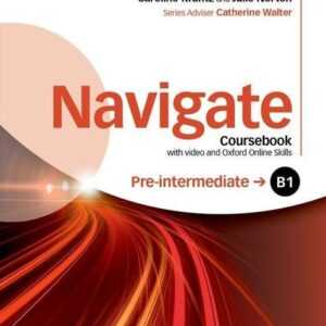 Navigate: Pre-intermediate B1. Coursebook with DVD and online skills