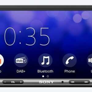 Sony AX3250ANT 17,6 cm großer DAB-Mediaradio Receiver mit WebLink Cast Autoradio