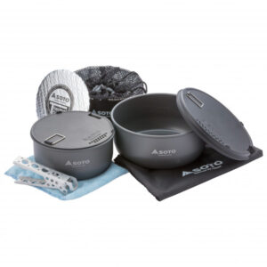 Soto - Navigator Cook Set - Topf Gr 1,3 l + 1,8 l grau