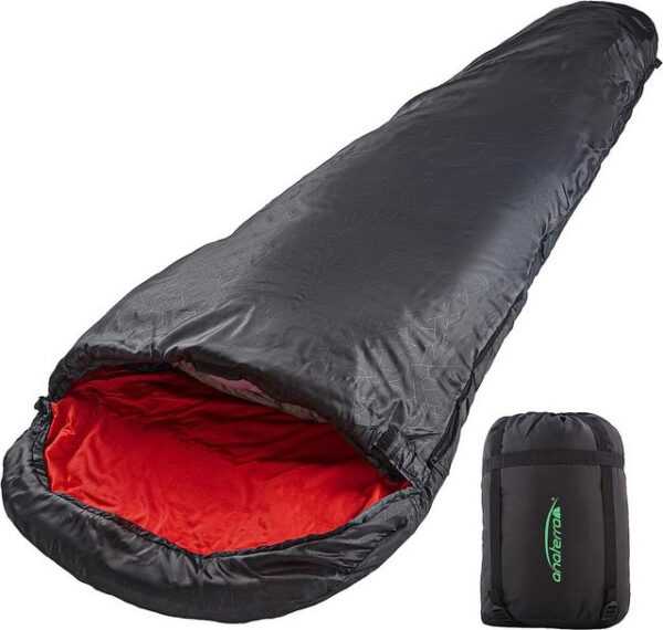 anaterra Mumienschlafsack Schlafsack Mumienschlafsack Deckenschlafsack Camping Winterschlafsack