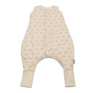 HOBEA-Germany Babyschlafsack Schlafsack Schafe beige S, mit Füßen und Beinen