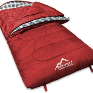 normani Deckenschlafsack 4-in-1 Schlafsack Antarctica, Extrem 4-Jahreszeiten Outdoor-Schlafsack mit Inlett (Hüttenschlafsack) [+27°C bis -40°C] - RV Links