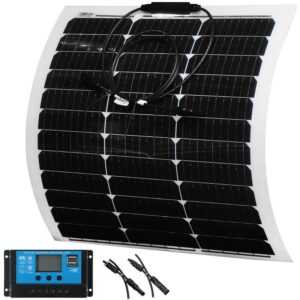 100 w flexibles Solarpanel-Ladeset 10 a Marine Caravan Charger Controller Hasaki