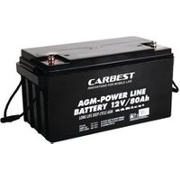 Carbest AGM Batterie 80Ah 350x167x179mm EAN:4043729134362