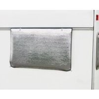 Hindermann Thermomatte für Wohnwagen, Luftpolsterfolie, 110 x 55 cm