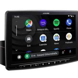 ALPINE INE-F904TRA Navigationssystem für Ford Transit Custom 1-DIN Autoradio