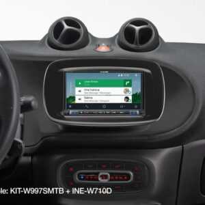 ALPINE KIT-W997SMTB Einbauset Smart Fortwo / Forfour (BR453) Autoradio