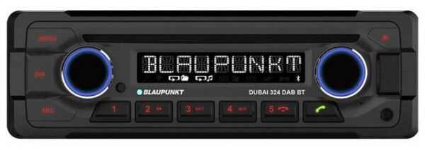 Blaupunkt Dubai 324 DAB BT 24Volt 24 V Bluetooth Antenne CD USBradio LKW usw. Autoradio