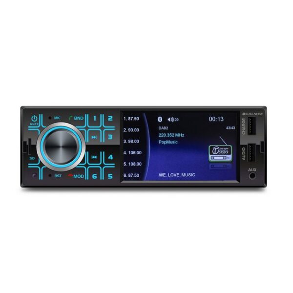 Caliber Caliber Autoradio mit DAB+ und Bluetooth Autoradio