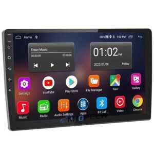 Hikity 9" Doppel 2 Din Android Autoradio GPS Navigation 2+32GB Autoradio (Bluetooth FM WIFI USB AUX, GPS Navi)