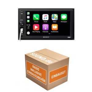 JUST SOUND best choice for caraudio Skoda Roomster Praktik Autoradio Sony Autoradio Bluetooth CarPlay Autoradio