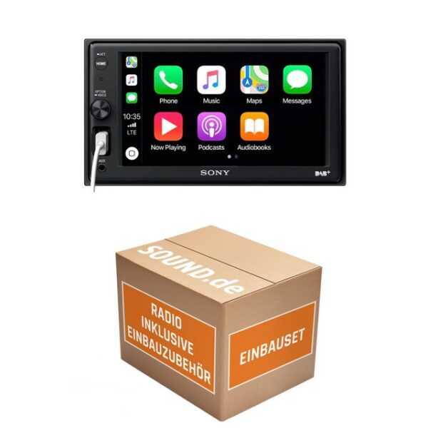 JUST SOUND best choice for caraudio Skoda Roomster Praktik Autoradio Sony Autoradio Bluetooth CarPlay Autoradio