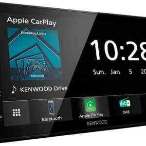 KENWOOD DMX5020DABS 2-DIN Moniceiver DAB+ Android Apple Car Autoradio (Digitalradio (DAB), 45,00 W, Bluetooth, USB, Anschluss Rückfahrkamera, geringe Einbautiefe, 3 PreOut)