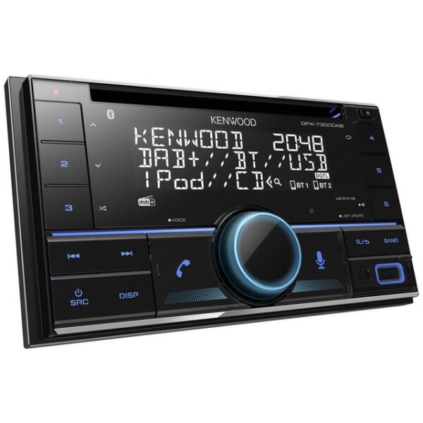 Kenwood Kenwood DPX-7300DAB Doppel-DIN Autoradio Anschluss für Lenkradfernbedi Autoradio