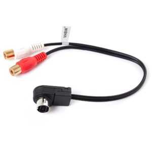 Kfz Audio Kabel Ersatz für jvc / Alpine KCA-121B für Autoradio - 60cm - Vhbw