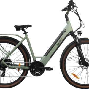 LLobe E-Bike Trekking Utah Lady 2.1 28 Zoll RH 52cm 21-Gang 460 Wh olive-schwarz