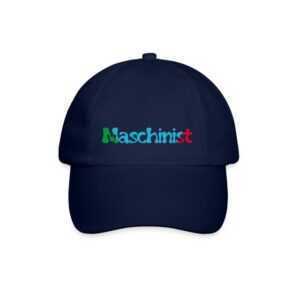 Maritimia Baseball Cap Maschinist Cap Navigation-Edition - Marineblau