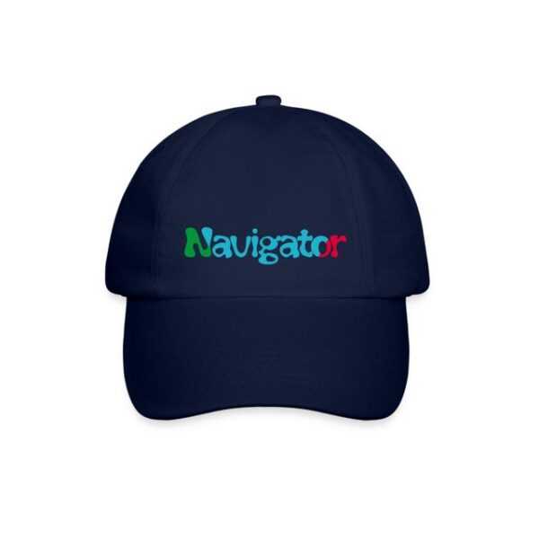 Maritimia Baseball Cap Navigator Cap Navigation-Edition - Marineblau