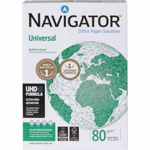 NAVIGATOR Kopierpapier Kopierpapier UNIVERSAL, DIN A4, 80 g/m², Pack: 500 Blatt