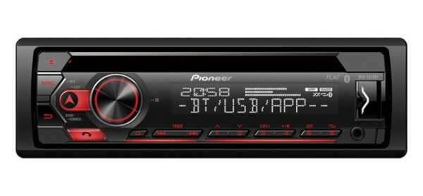 Pioneer DEH-S320BT 1-DIN CD-Tuner Bluetooth USB Spotify FLAC Android Autoradio