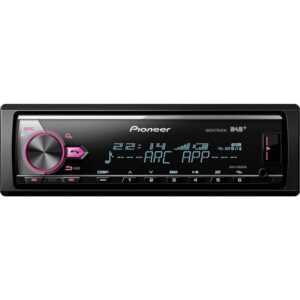 Pioneer - MVH-X580DAB Autoradio dab+ Tuner, Anschluss für Lenkradfernbedienung, Bluetooth®-Freispreche