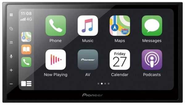 Pioneer SPH-DA250DAB Bluetooth DAB+ Android CarPlay Spotifyradio Autoradio