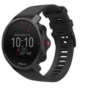 Polar GRIT X PRO TITAN Smartwatch (3,05 cm/1,2 Zoll, Proprietär), Titaneinfassung GPS Navigation 10 ATM