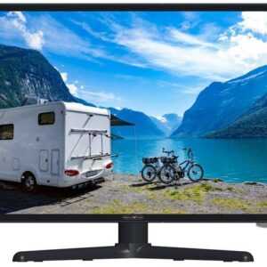 Reflexion LDDW220+ LED-Fernseher (55,00 cm/22 Zoll, Full HD, DC IN 12 Volt / 24 Volt, Netzteil 230 Volt, Fernseher für Wohnwagen, Wohnmobil, Camping, Caravan, mit integriertem DVD-Player)