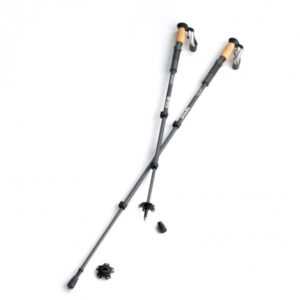 Silva - Trekking Poles Aluminum Cork - Trekkingstöcke Gr 110-140 cm grau