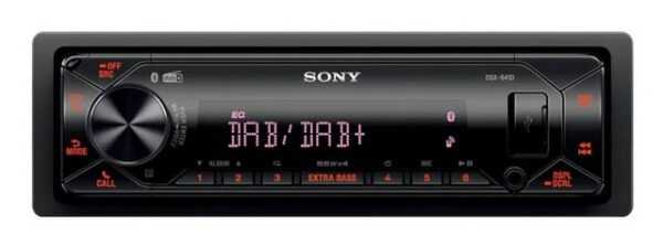 Sony DSX-B41D Bluetooth DAB+ iPhone Android Autoradio Autoradio