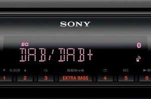 Sony DSXB41KIT Autoradio (Digitalradio (DAB), FM-Tuner, 55 W)