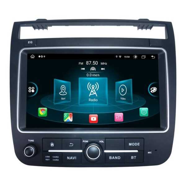 TAFFIO Für VW Touareg RCD510 RCD550 7" Touchscreen Android Autoradio CarPlay Einbau-Navigationsgerät