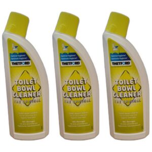 THETFORD 3 x Thetford Caravan Toiletten Reiniger Toilet Bowl Cleaner 750 ml WC-Reiniger